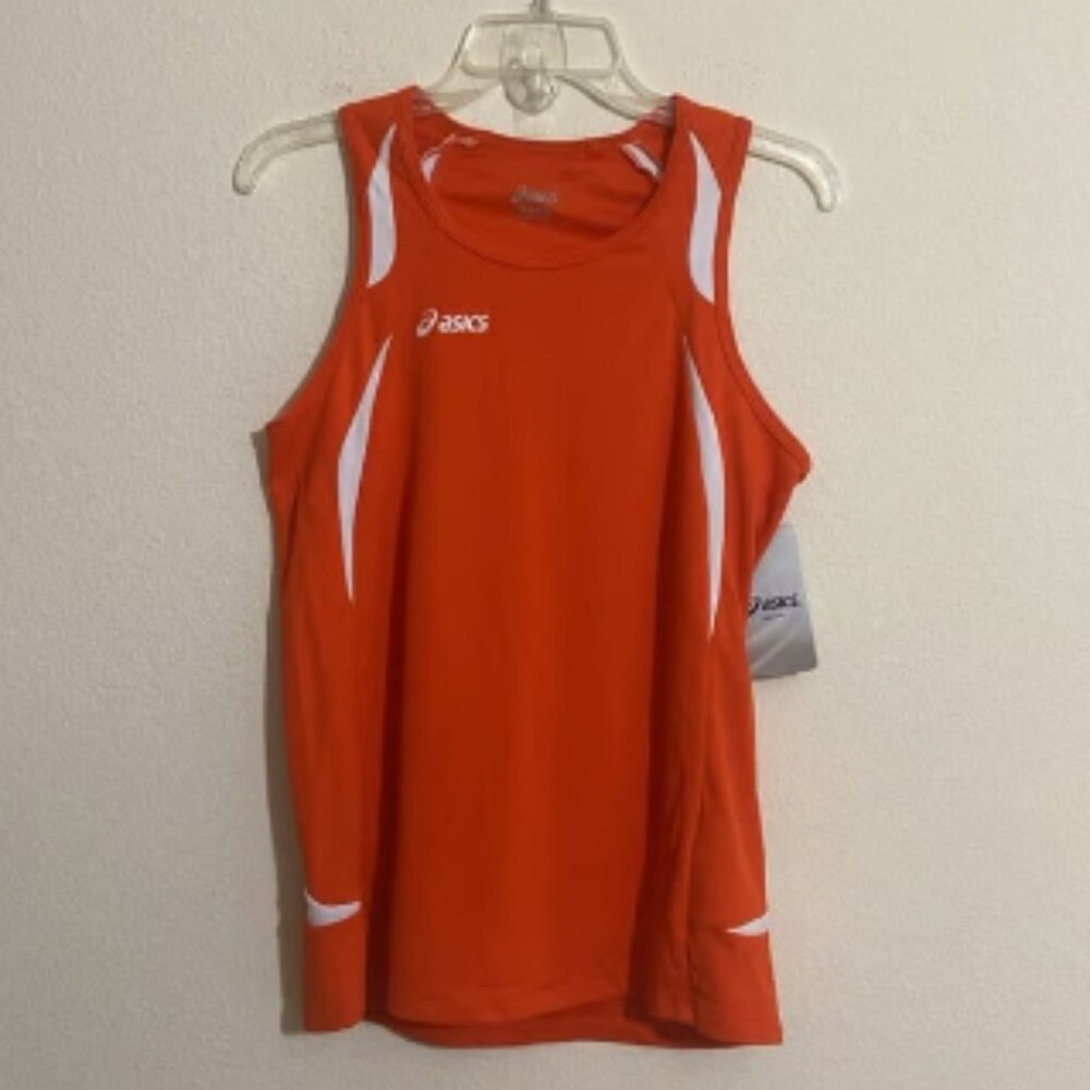 ASICS Interval Singlet Jersey Tank Top Women’s Size M